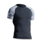 Men's Summer Color-Block Quick-Dry Workout T-Shirt